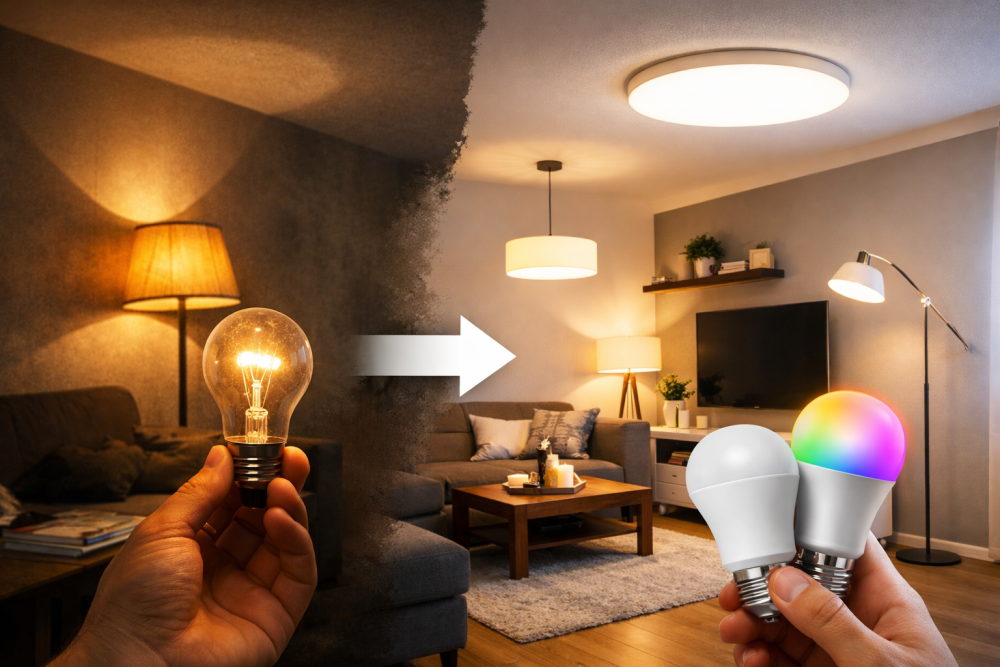 Svetila za dnevno sobo.