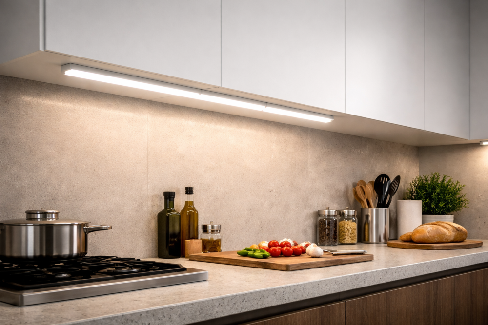 Luči za kuhinjo in pult.