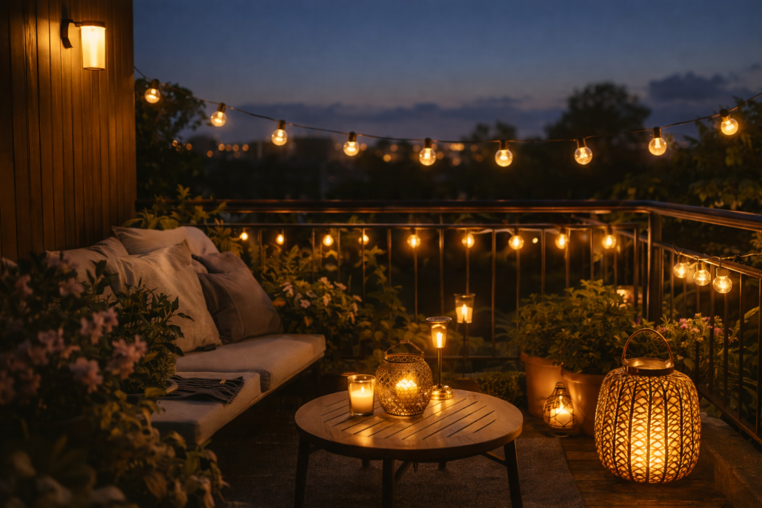 Najboljše zunanje luči za balkon – kaj se splača kupiti?