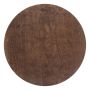 RING XXL stenska svetilka LED 22W toplo bela okrogla dark wood/črna