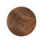 RING L stenska svetilka LED 13W toplo bela okrogla dark wood/črna