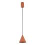 ZENITH XS viseča svetilka GU10 stožec terracotta