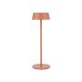 AMY namizna svetilka LED 2W toplo bela IP54 okrogla brick red