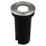 MON talna svetilka LED 1W toplo bela IP67 srebrna