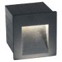 STEP stenska svetilka LED 3W toplo bela IP44 antracit