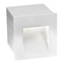 STEP stenska svetilka LED 3W toplo bela IP44 bela