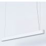 SOFT 90x6 viseča svetilka LED 16W bela