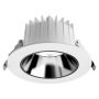 KEA stropna svetilka LED 20W toplo bela IP44/20 okrogla bela/krom