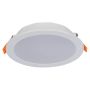 KOS panel LED 16W toplo bela IP44/20 okrogel bel