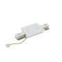 PROFILE RECESSED POWER STRAIGHT CONNECTOR 1-fazni profil bela