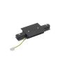 PROFILE RECESSED POWER STRAIGHT CONNECTOR 1-fazni profil črna