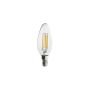 BULB LED E14, C35, 6W E14 6W 3000K Amber glass