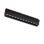 LVM FOCUS LED 9W 4000K 1-fazni tokokrog nizkonapetostni 48V LVM 9W 4000K črna