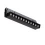 LVM FOCUS OUT LED 9W 1-fazni tokokrog nizkonapetostni 48V LVM 9W 4000K črna