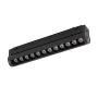 UT-LVM FOCUS SWING LED 12W 1-fazni tokokrog nizkonapetostni 48V   UT- LVM 12W 4000K črna