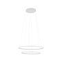CIRCOLO POWER LED viseča svetilka 67W 3000K bela