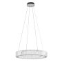 LUXORA LED stropna svetilka 30W 3000K prozorna/nikelj