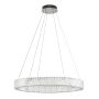 LUXORA LED stropna svetilka 38W 3000K prozorna/nikelj