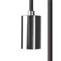 CAMELEON CABLE E27 7 M Črna/Krom