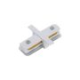 PROFILE RECESSED STRAIGHT CONNECTOR 1-fazni profil bela