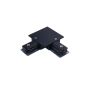 PROFILE RECESSED L CONNECTOR 1-fazni profil črna