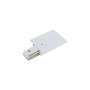PROFILE RECESSED POWER END CAP 1-fazni profil bela