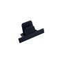 PROFILE RECESSED DEAD END CAP 1-fazni profil črna