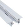 PROFILE RECESSED TRACK 1 METER 1-fazni profil bela