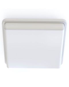 TAHOE II stropna svetilka E27 HF IP44 kvadratna bela