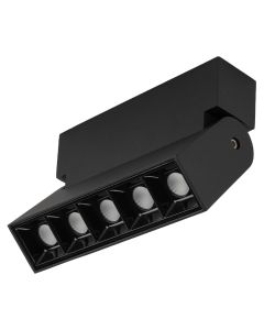 FOCUS MINI stenska svetilka LED 10W dnevno bela pravokotna črna