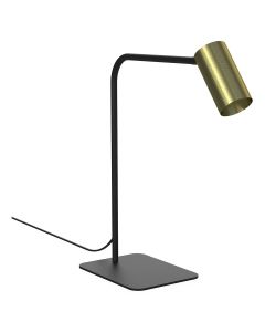 MONO TABLE namizna svetilka GU10 medenina/črna