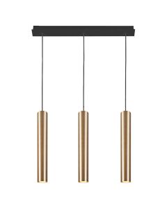 EYE III viseča svetilka GU10 medenina/črna