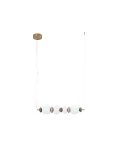 CERAMIC LED viseča svetila 22W 3000K Gray/rjava