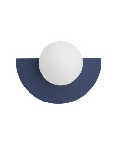 SATURN S stenska svetilka G9 navy blue/bela