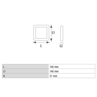 SEGNASENTIERO stenska svetilka LED 4W toplo bela IP67 črna
