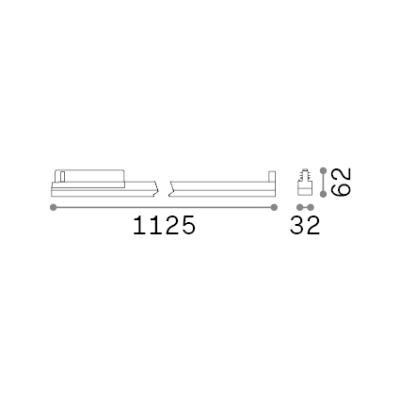 Tračna svetilka DISPLAY WIDE D112.5 LED