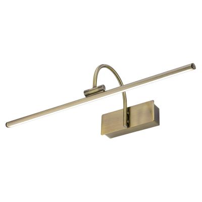 GIOTTO M stenska svetilka LED 13W toplo bela antique brass