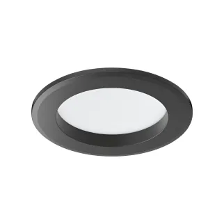 DOWNLIGHT D90 9W okrogla črna 3IN1 IP54 nadgradna svetilka