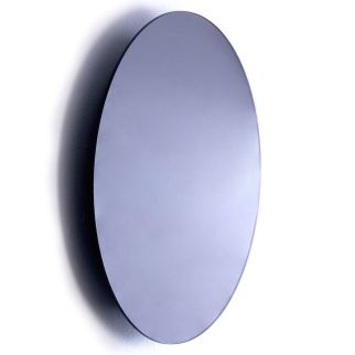 RING MIRROR L stenska svetilka LED 13W toplo bela okrogla alu/črna