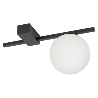 PIK I stenska svetilka G9 okrogla črna/bela