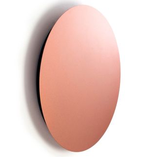 RING L stenska svetilka LED 13W toplo bela okrogla satine copper/črna