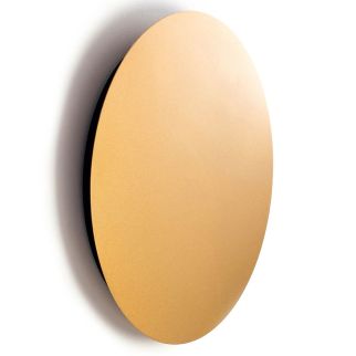 RING L stenska svetilka LED 13W toplo bela okrogla satine gold/črna