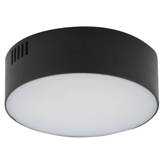LID stropna svetilka LED 15W dnevno bela okrogla črna/bela