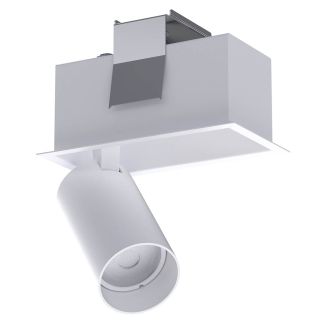 MONO DEEP I stropna svetilka GU10 pravokotna bela