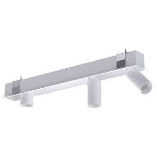 MONO DEEP III stropna svetilka GU10 pravokotna bela