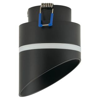 VIS stropna svetilka GX53 okrogla črna