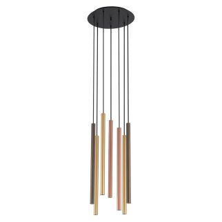 LASER VII viseča svetilka G9 paličasta multicolour/črna