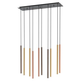 LASER X viseča svetilka G9 paličasta multicolour/črna