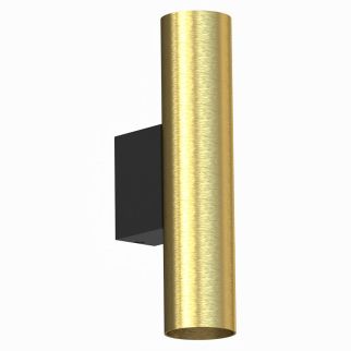 FOURTY M stenska svetilka GU10 R35 okrogla medenina/črna