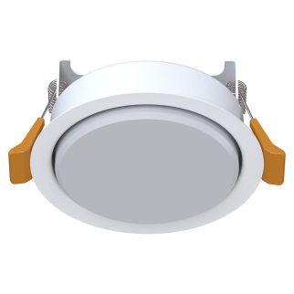 UNO S stropna svetilka GX53 okrogla bela